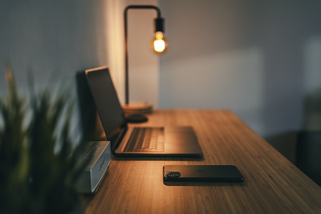 desk setup